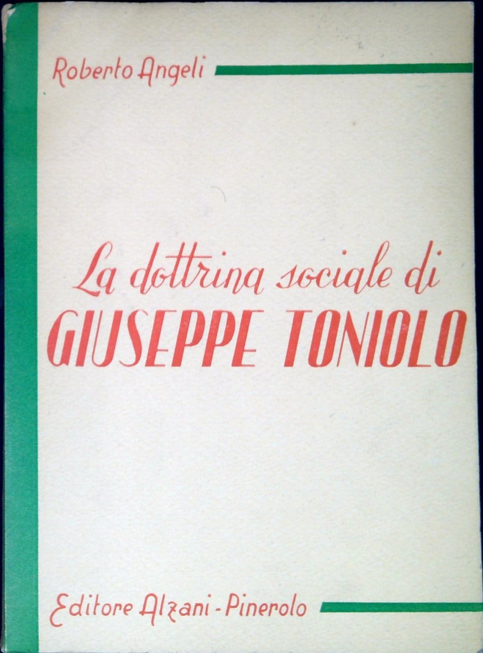 La dottrina sociale di Giuseppe Toniolo | Immagine principale