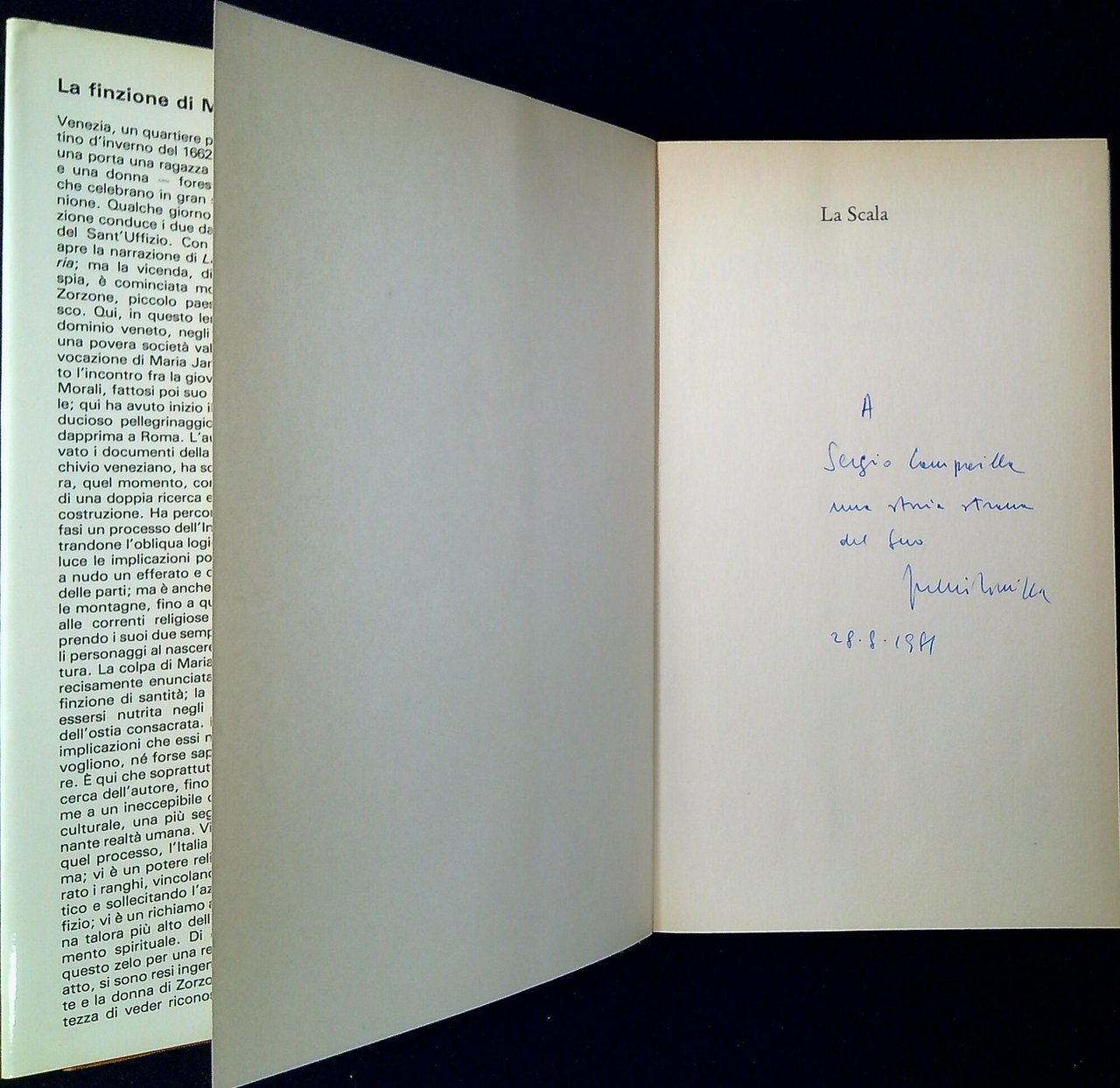 La finzione di Maria | Immagine principale