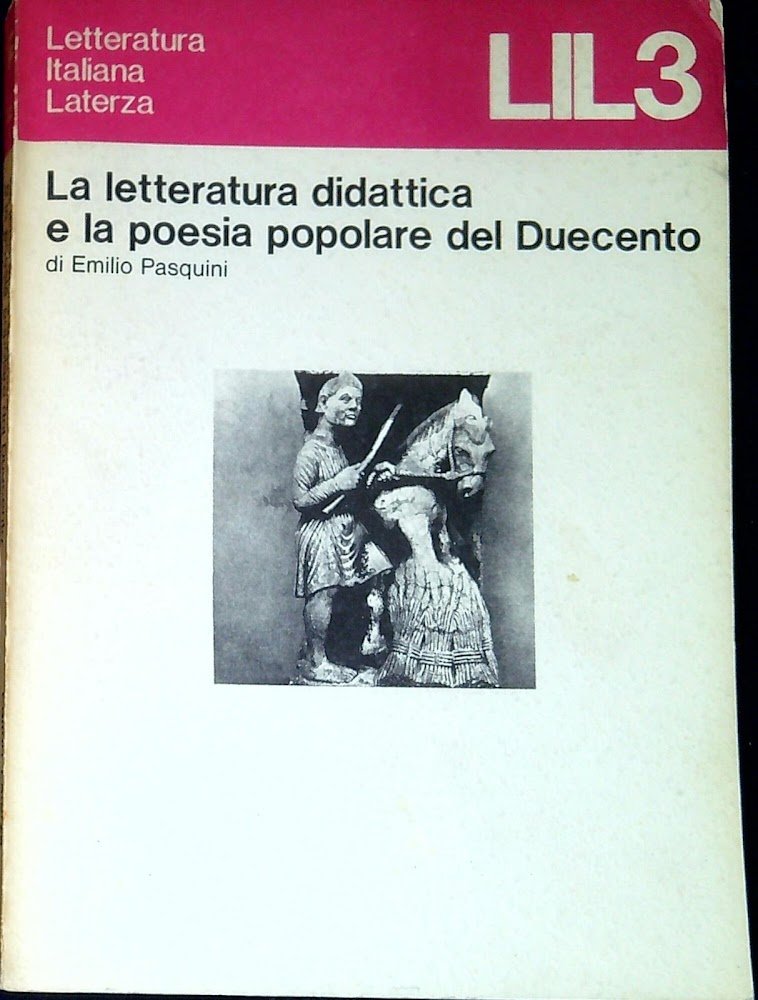La letteratura didattica e la poesia popolare del Duecento