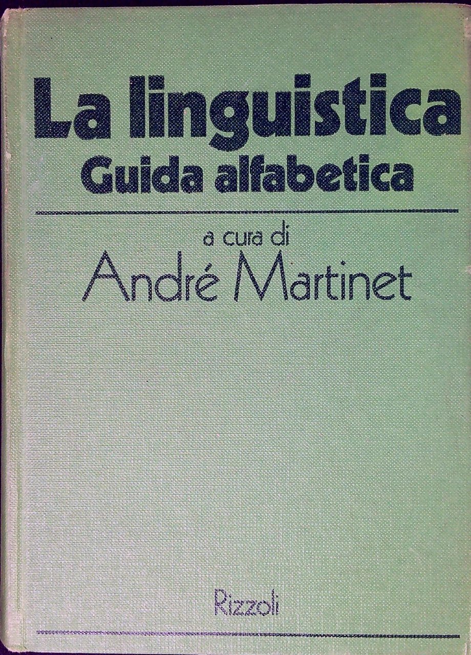 La linguistica