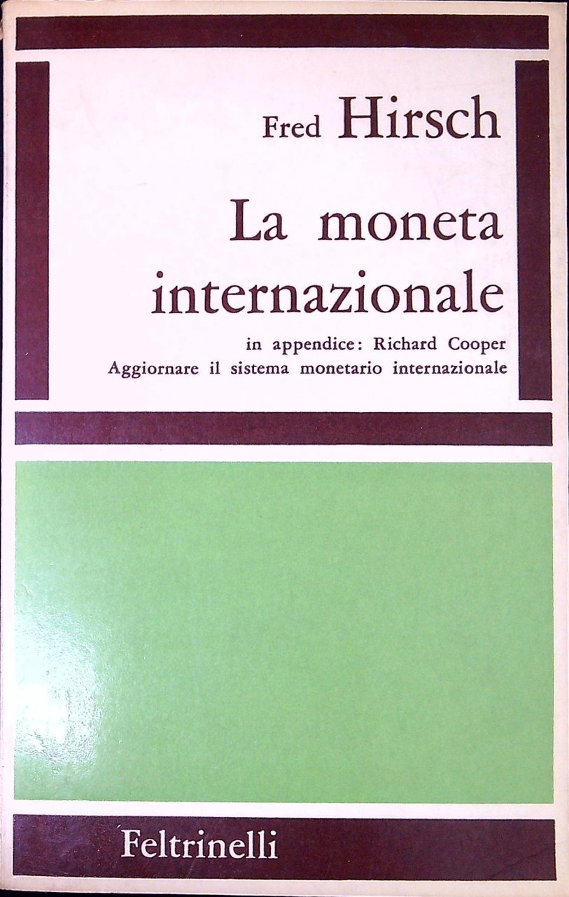 La moneta internazionale