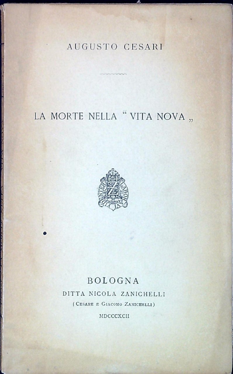 La morte nella vita nova