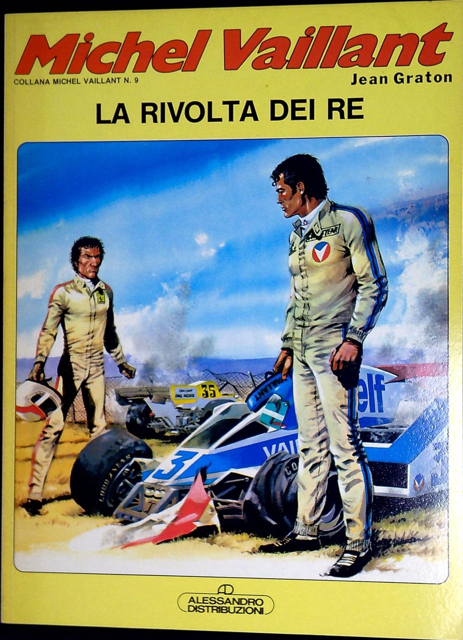 La rivolta dei re Michel Vaillant n.9 | Immagine principale