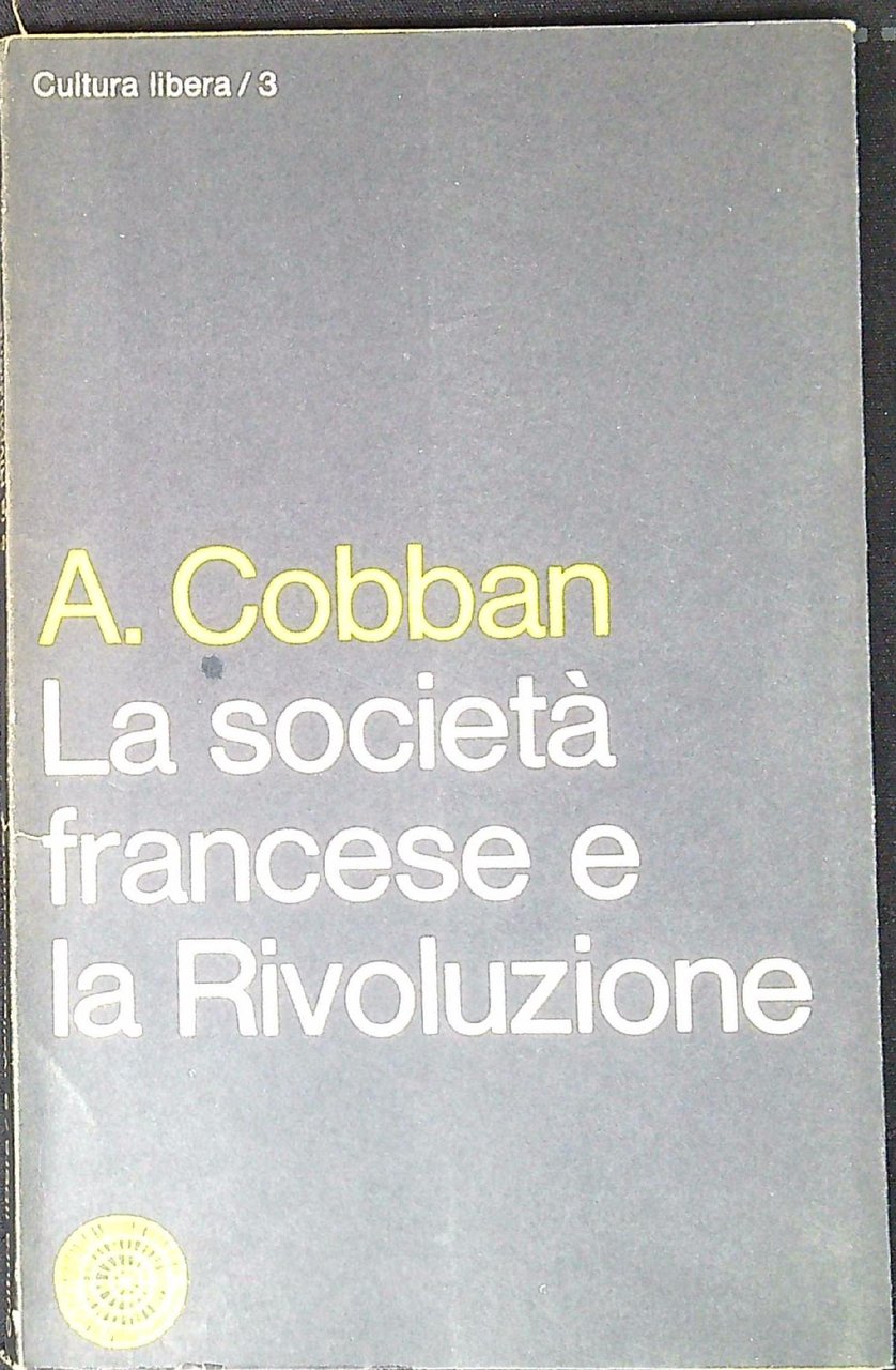 La società francese e la Rivoluzione