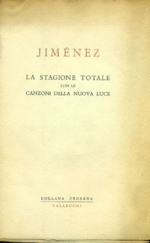La stagione totale con le "canzoni della nuova luce" (1923 …