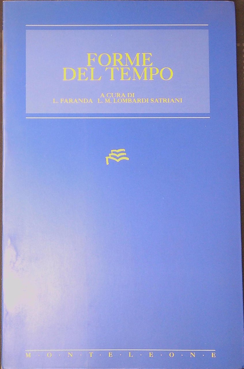 Le forme del tempo