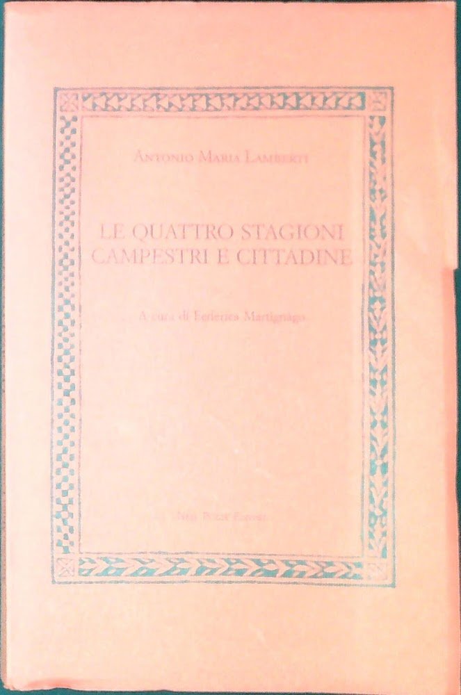 Le quattro stagioni campestri e cittadine | Immagine principale
