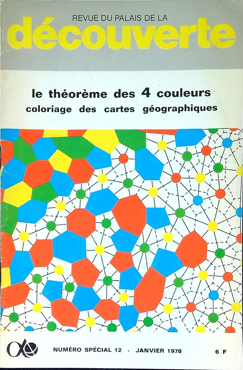 LE THEOREME DES 4 COULEURS. COLORIAGE DES CARTES GEOGRAPHIQUES. REVUE …