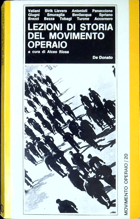 Lezioni di storia del movimento operaio.  Corso per le 150 ore