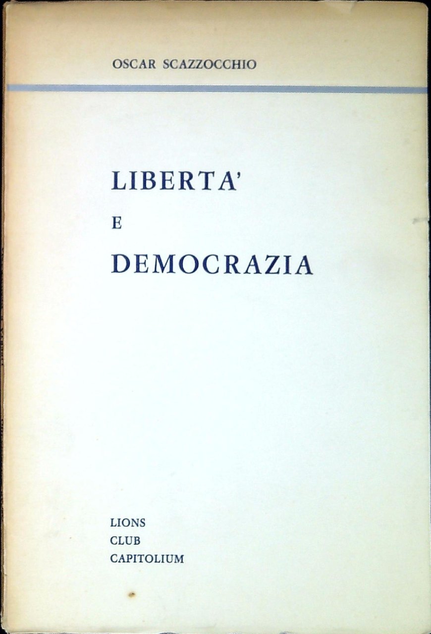 Liberta e democrazi