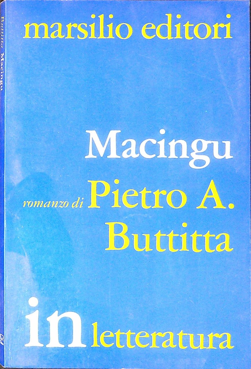 Macingu : un'ipotesi di romanzo | Immagine principale