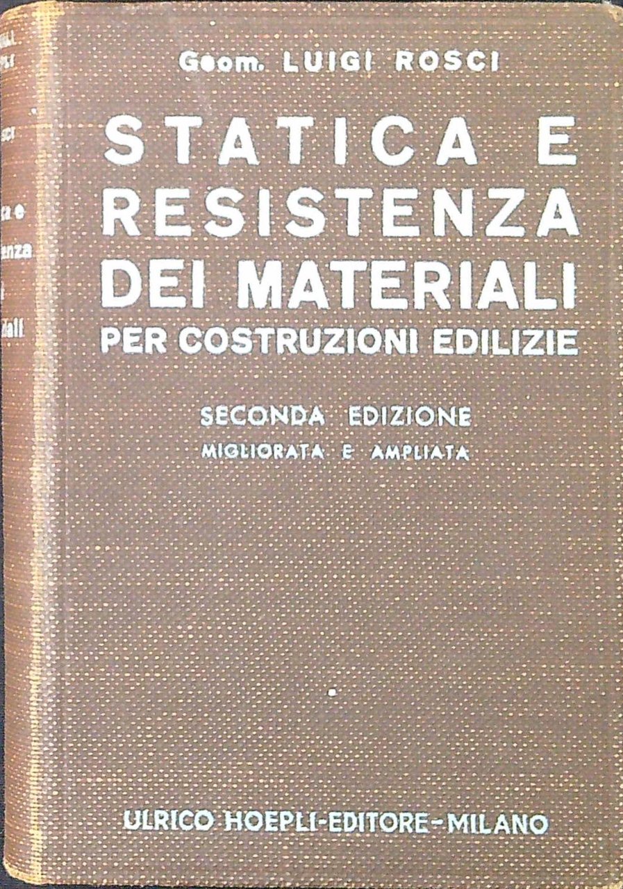 Manuale elementare pratico di statica e resistenza dei materiali per …
