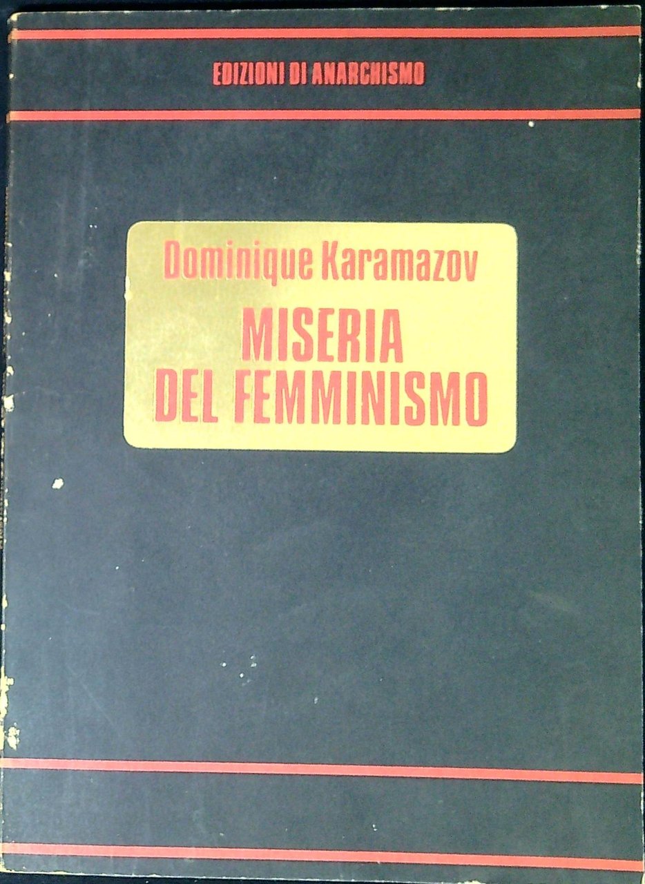 Miseria del femminismo