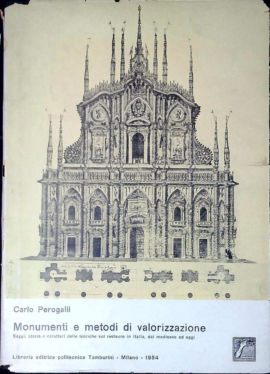 Monumenti e metodi di valorizzazione : saggi, storia e caratteri … | Immagine principale
