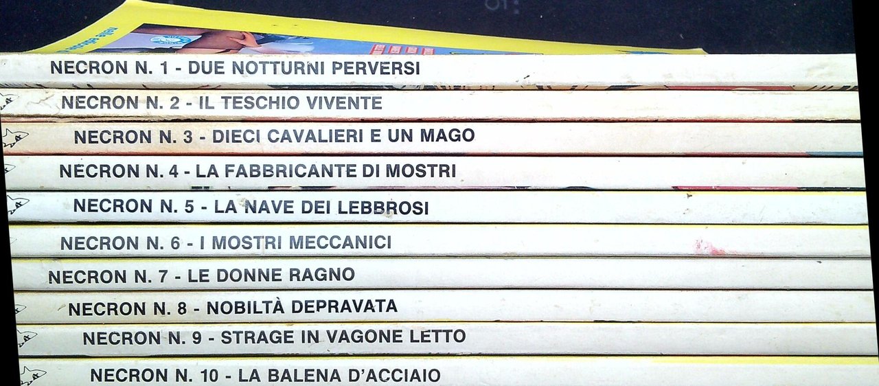 Necron. Primi 10 numeri