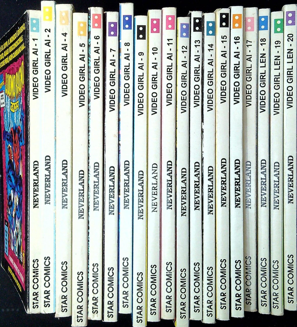 Neverland Video Girl Len 1/20 tranne n. 3 Quasi Completa