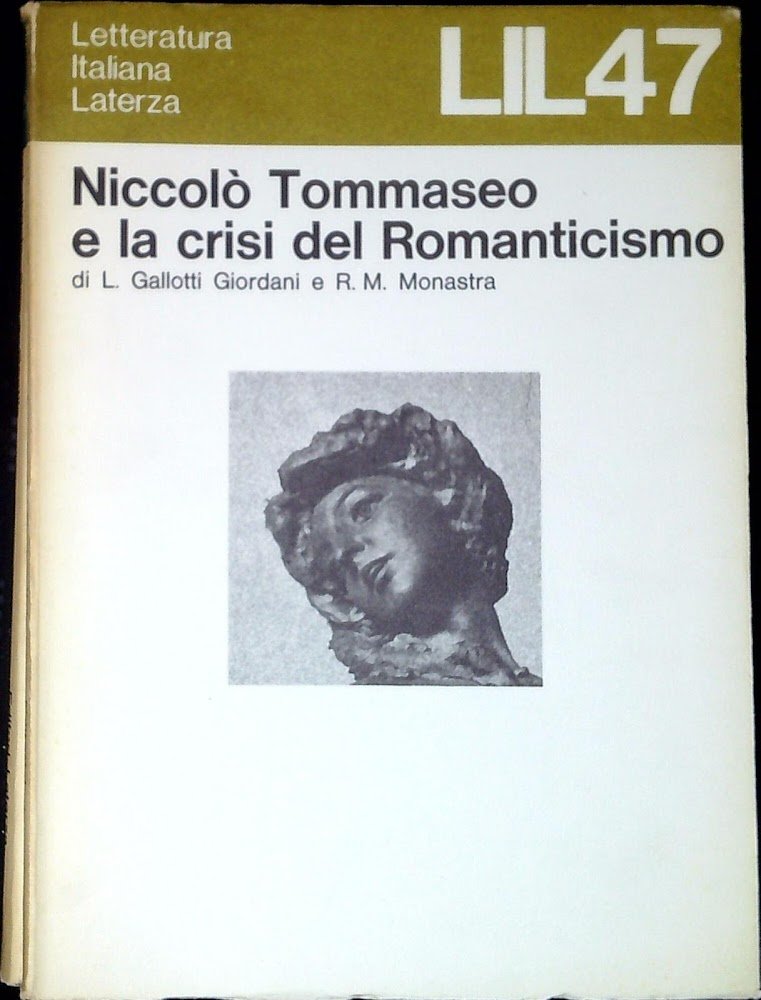 Niccolò Tommaseo e la crisi del romanticismo