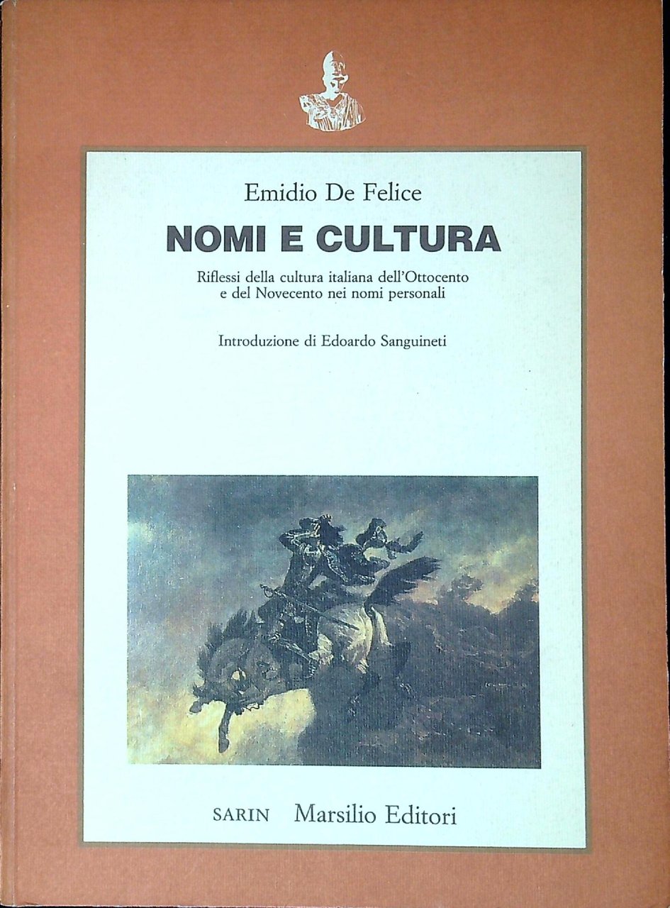 Nomi e cultura : riflessi della cultura italiana dell'Ottocento e …