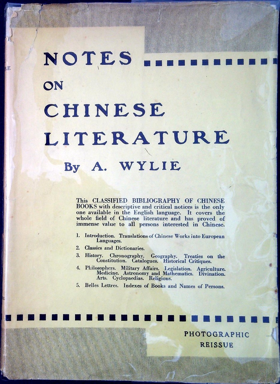 Notes on Chinese literature : with introductory remarks on the …