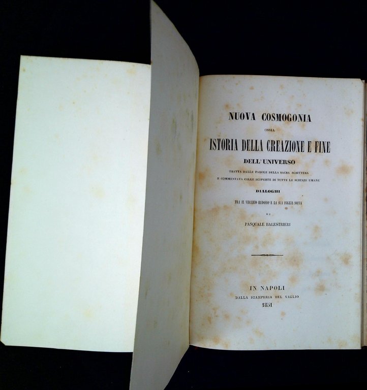 Nuova cosmogonia ossia Istoria della creazione e fine dell'universo tratta … | Immagine Gallery 2