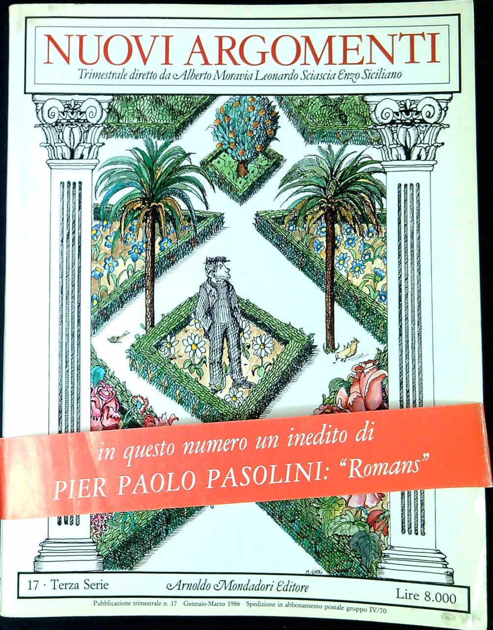 Nuovi argomenti n.17, 1986. Contiene un inedito di Pier Paolo … | Immagine principale