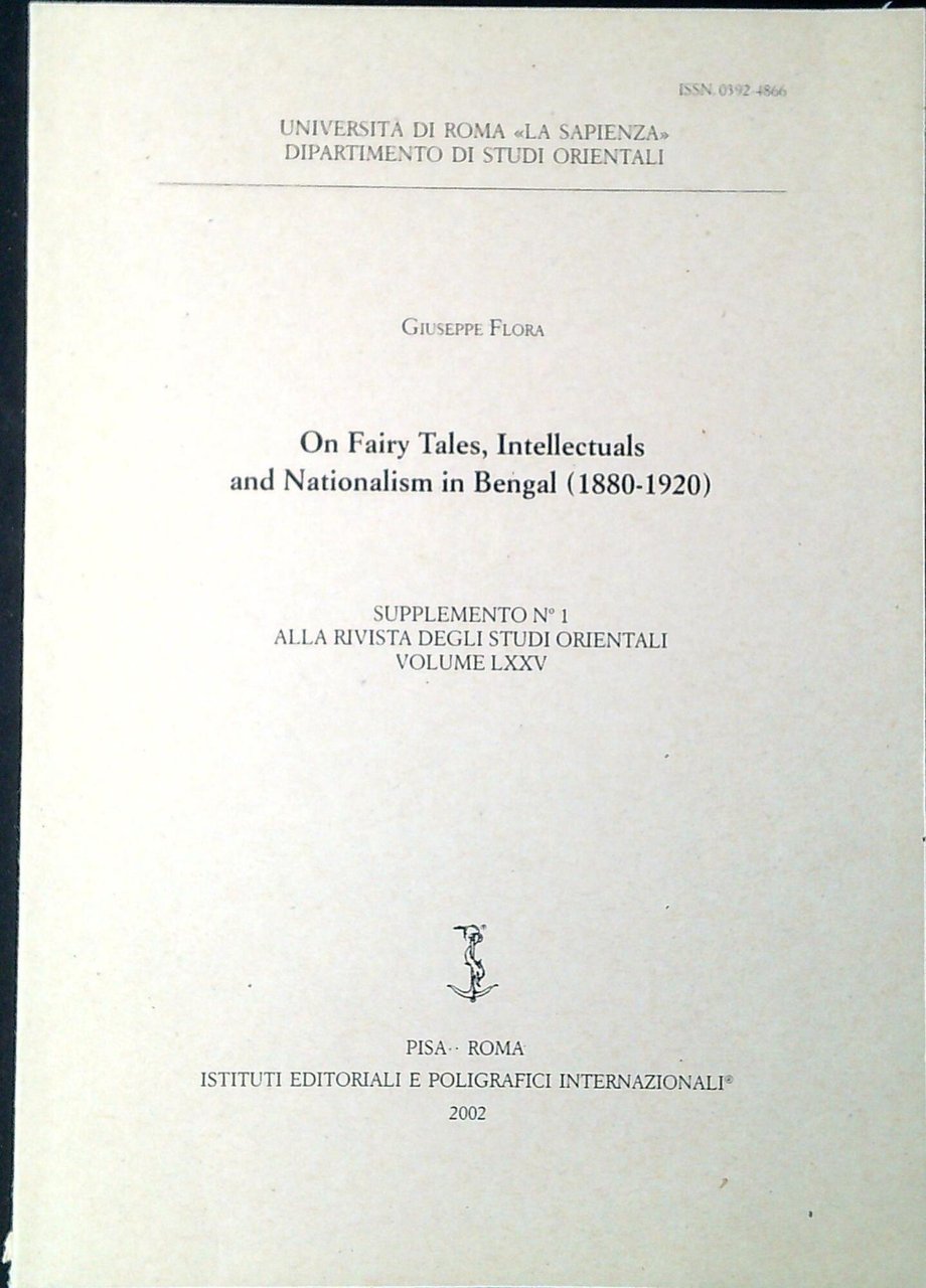 On fairy tales, intellectuals and nationalism in Bengal (1880-1920)