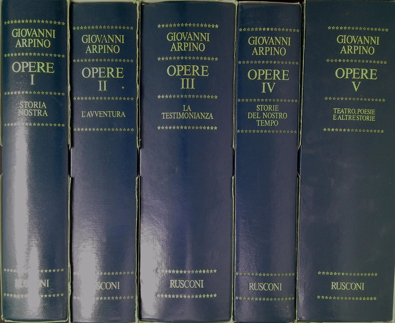 Opere Storia nostra vol1; L'avventura vol.2; La Testimonianza vol.3 ; … | Immagine principale