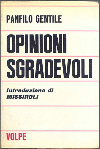 Opinioni sgradevoli