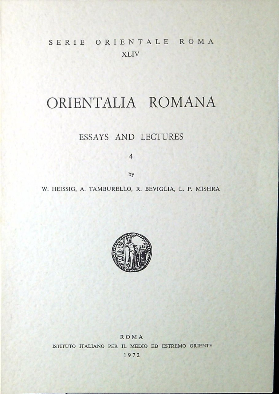 Orientalia Romana 4 | Immagine principale
