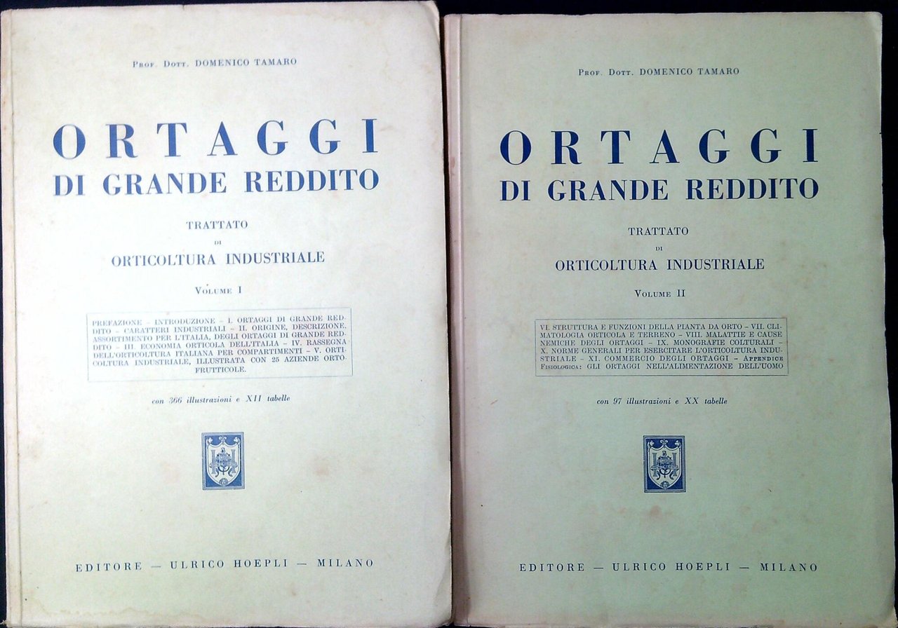 Ortaggi di grande reddito : trattato di orticoltura industriale
