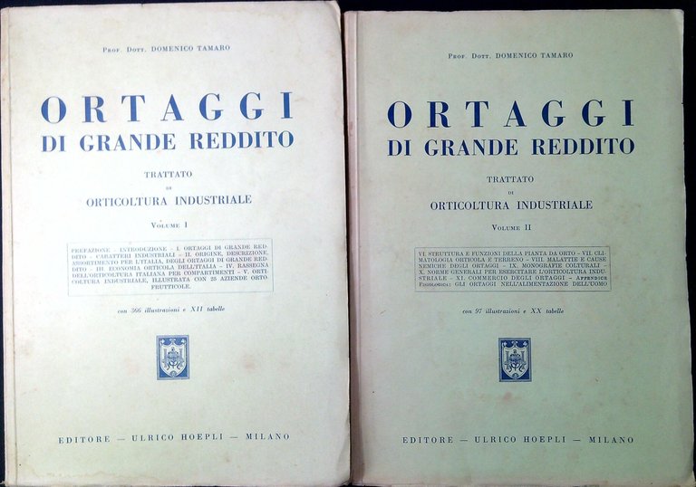 Ortaggi di grande reddito : trattato di orticoltura industriale