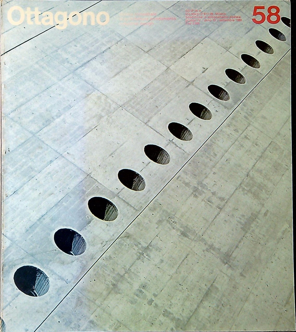 Ottagono : rivista trimestrale di architettura N.58 Settembre 1980