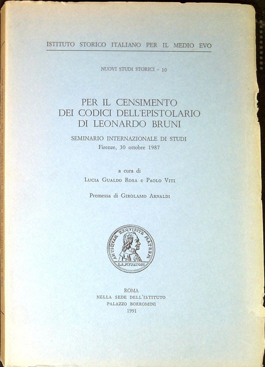 Per il censimento dei codici dell'epistolario di Leonardo Bruni : …