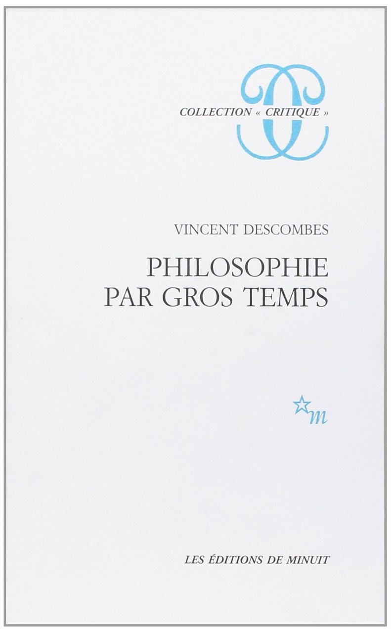 Philosophie par gros temps