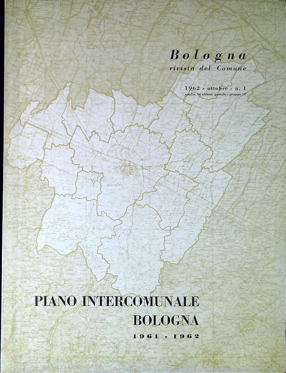 Piano intercomunale Bologna 1961-1962 | Immagine principale