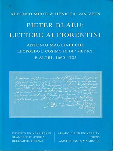 Pieter Blaeu: lettere ai fiorentini