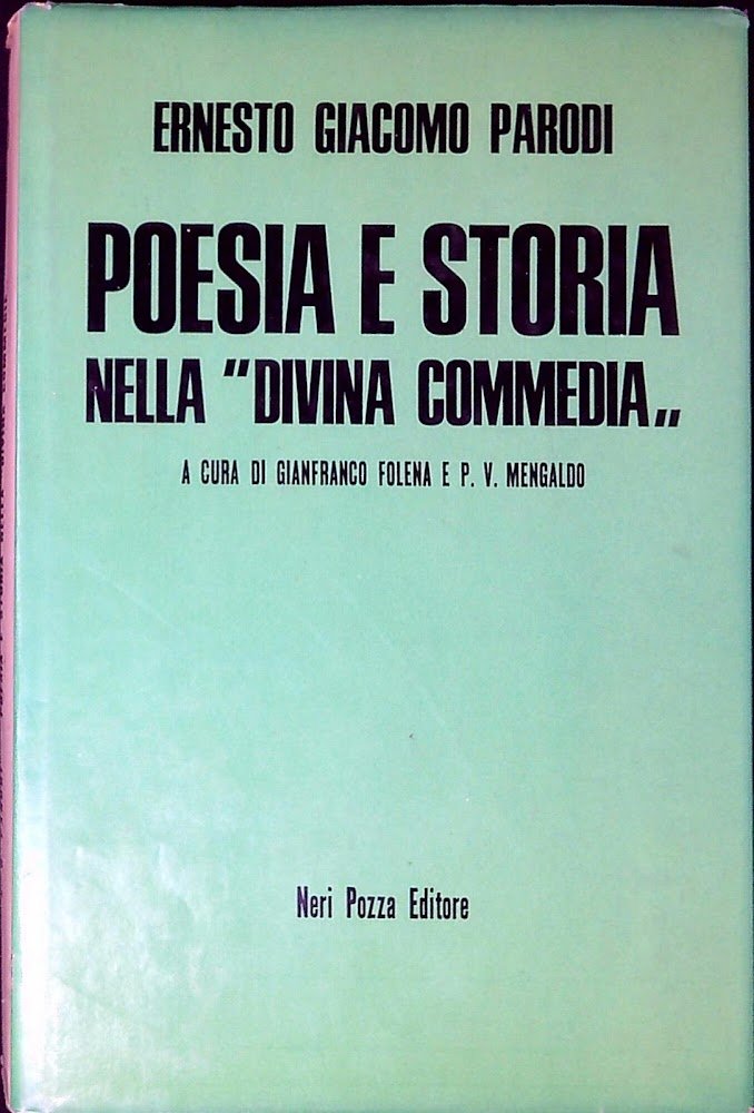 Poesia e storia nella Divina Commedia