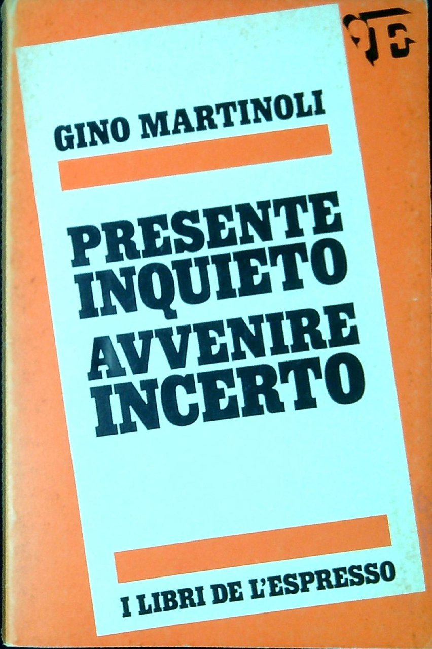 Presente inquieto, avvenire incerto | Immagine principale