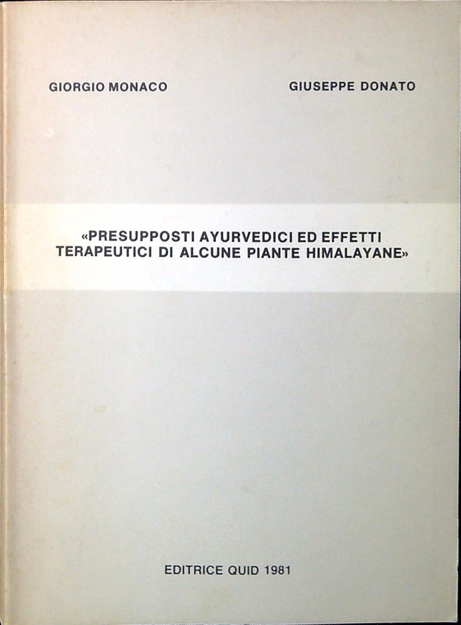 Presupposti ayurvedici ed effetti terapeutici di alcune piante himalayane | Immagine principale