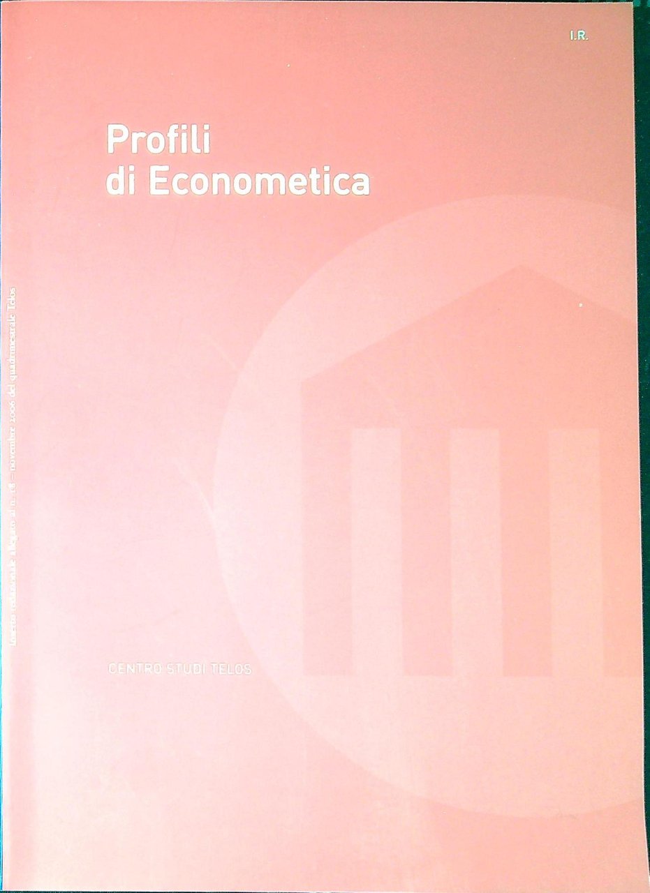 Profili di econometica | Immagine principale