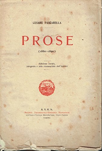 PROSE. | Immagine principale