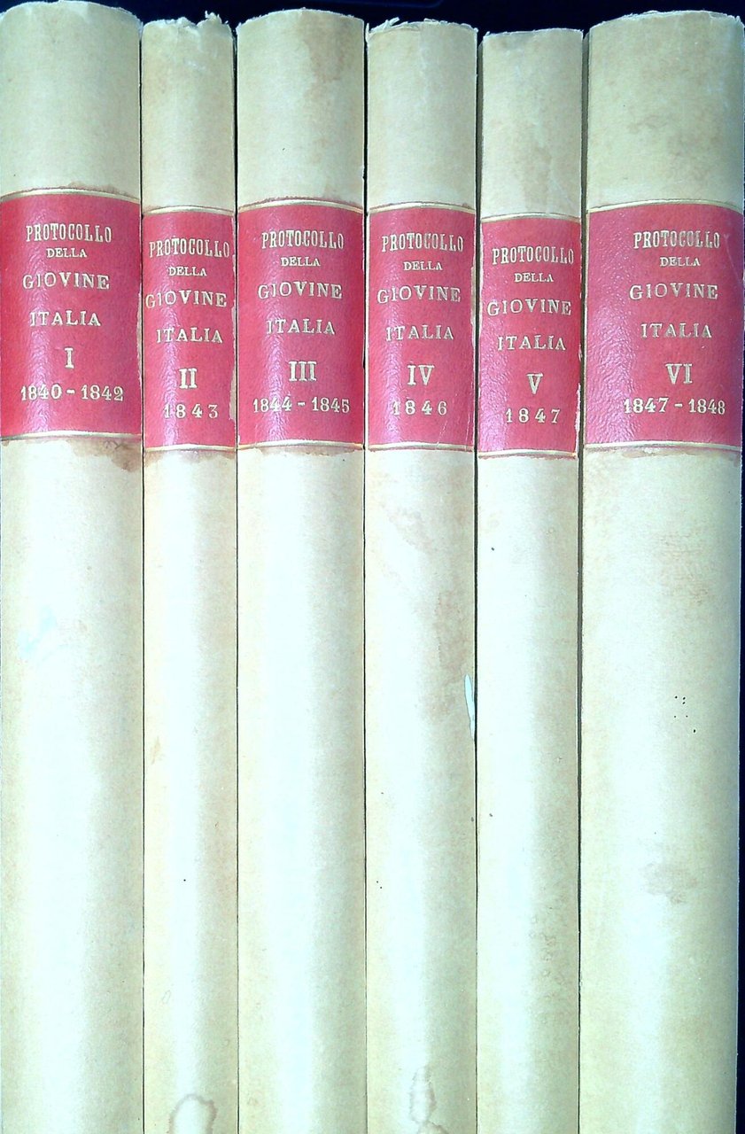 Protocollo della Giovane Italia : congrega centrale di Francia. Sei … | Immagine principale