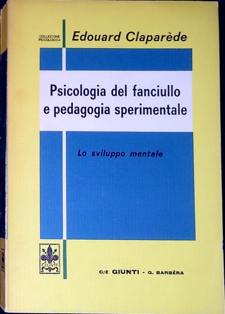 Psicologia del fanciullo e pedagogia sperimentale I metodi
