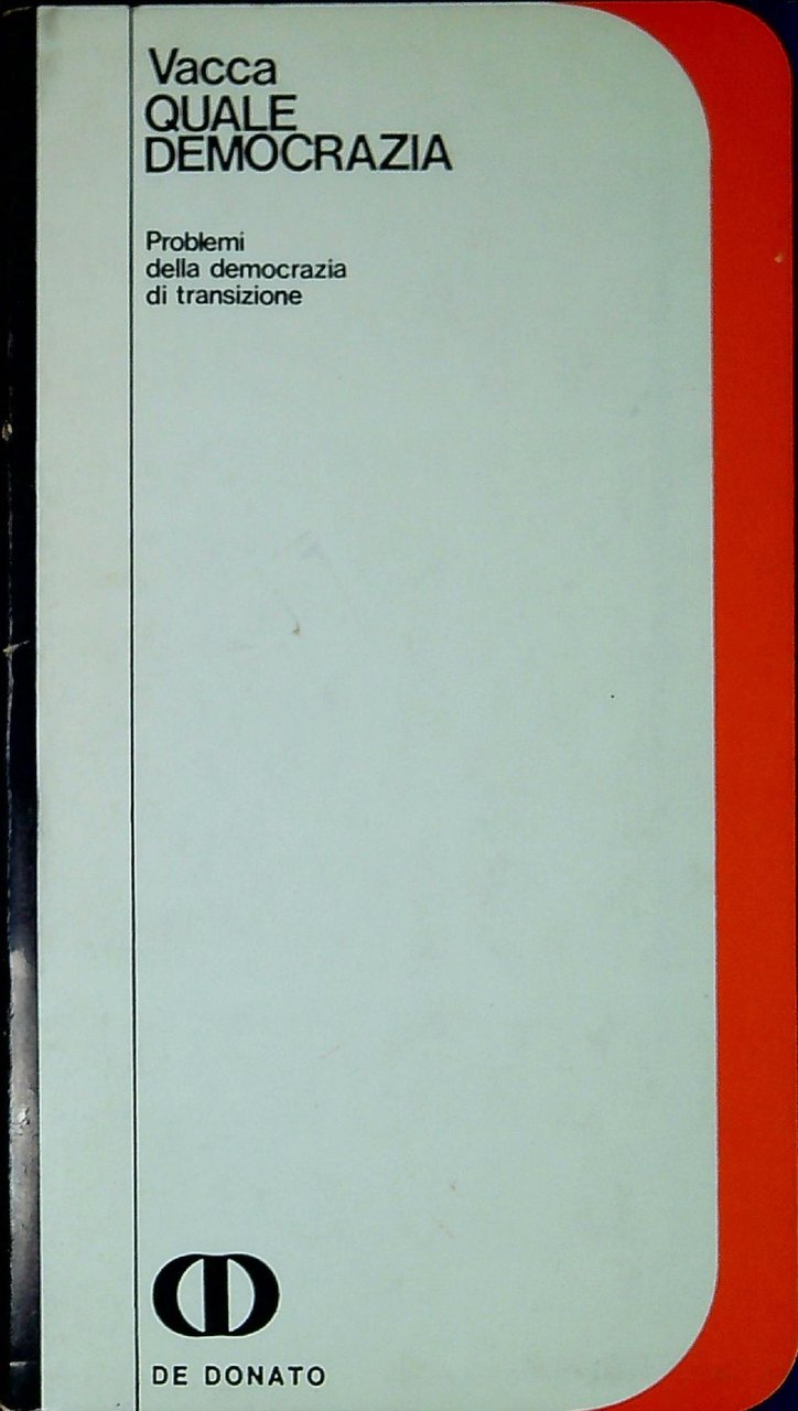 Quale democrazia problemi della democrazia di transizione