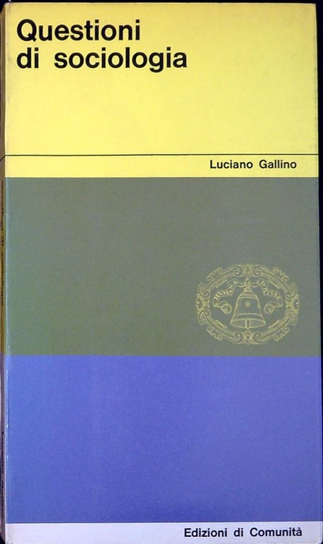 Questioni di sociologia