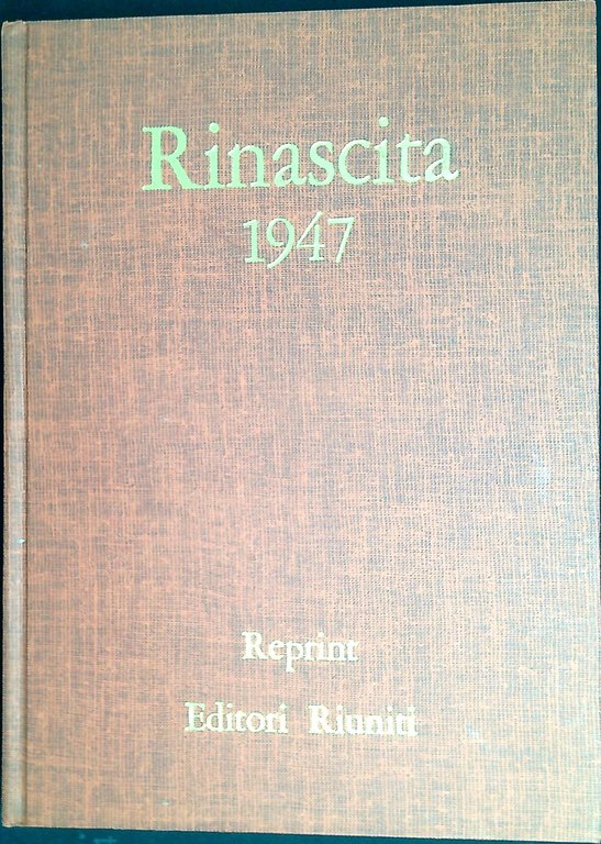 Rinascita (1944-1945 1946 1947 1948)