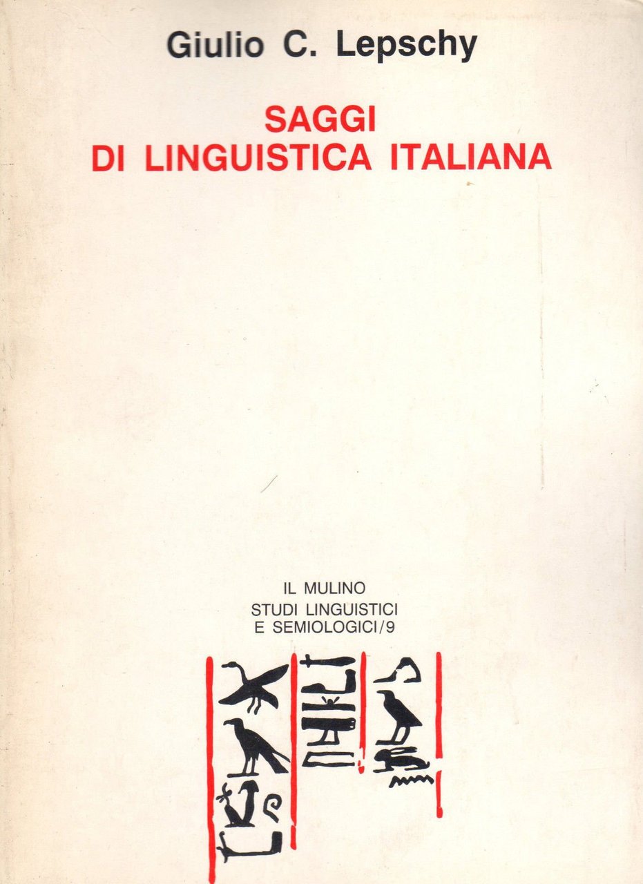 Saggi di linguistica italiana