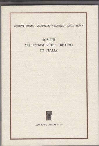 Scritti sul commercio librario in Italia
