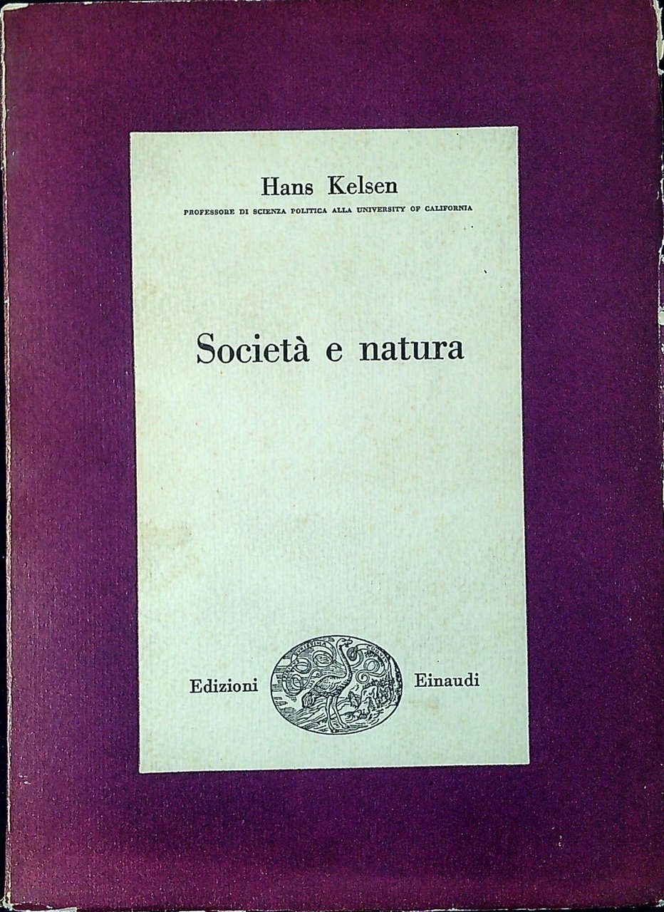 Società e natura : ricerca sociologica