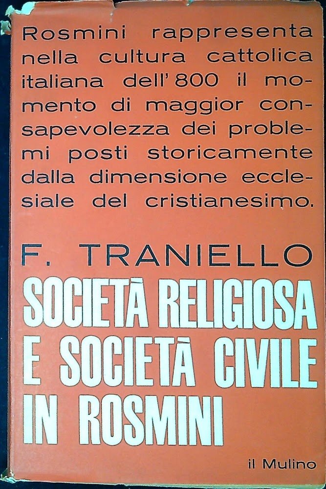 Società religiosa e società civile in Rosmini